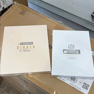 Adventure Challenge Date Books Sets!! Two books so many fun dates